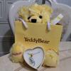 [USED] Sears Teddy Bear Plush Toy, Yellow