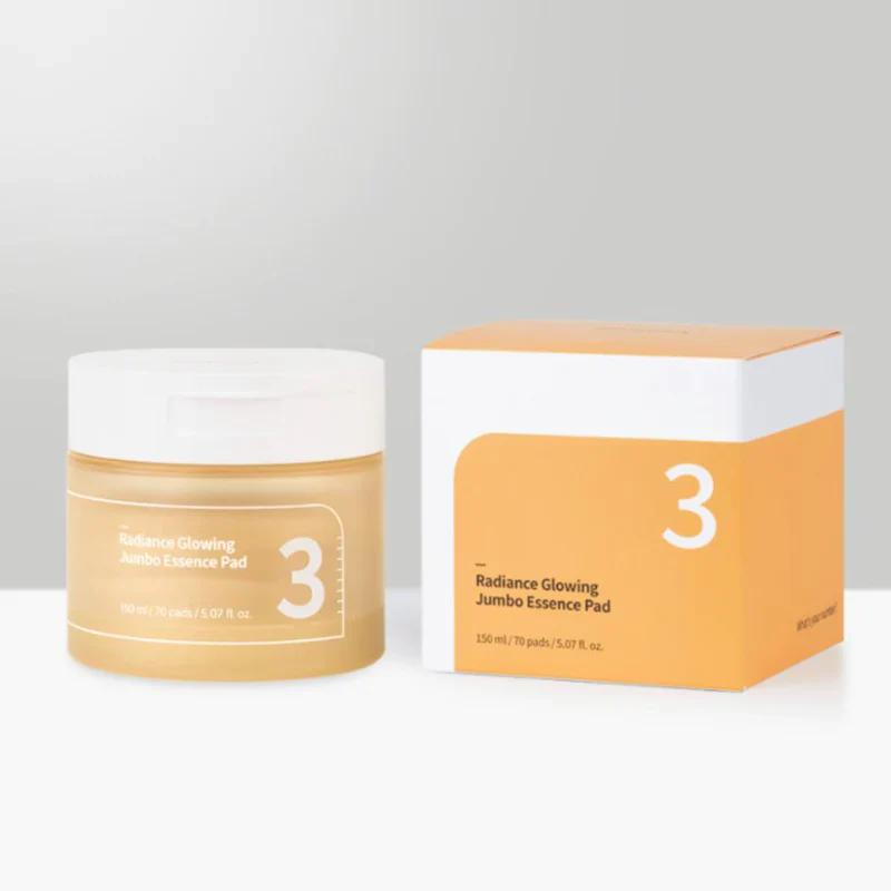 NUMBUZIN No.3 Radiance Glowing Jumbo Essence Pad, увлажняющий, KBeauty, корейская косметика, пробник