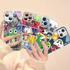 Keroro Frog Cool Gunsou Sergeant Tempered Glass For Iphone 14 13 12 11 Pro Mini XS MAX 14Plus X XS XR Fundas