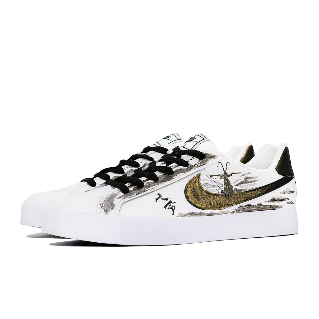 Nike Court Royale Destiny King Kong, Created By Huiya Abrasion Resistant Lightweight Wear resistant And Lightweight BQ4222-103(Team309-QD)