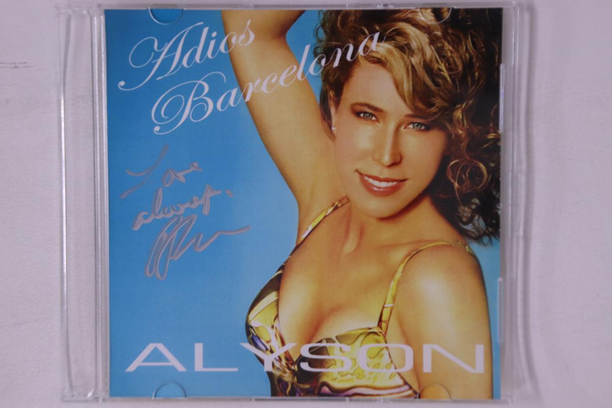

CD ALYSON - Adios Barcelona NONEPROMO PM MEDIA 2008 US Dance & Electronica Used
