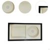 CD Display Frame Case Stylish Wall Art Picture Music Disc Wooden for Standing