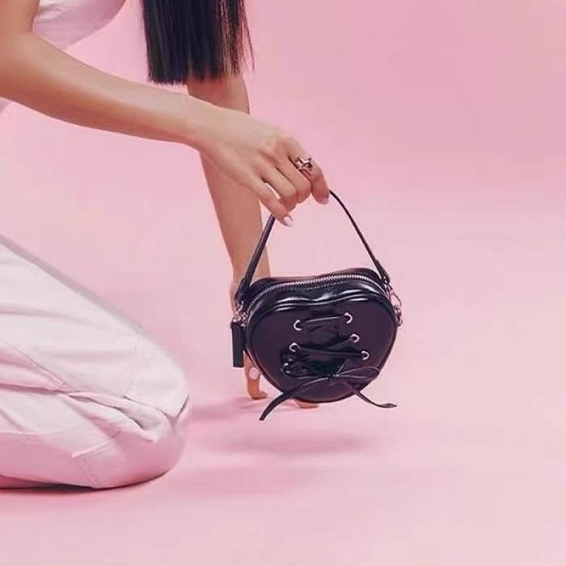 

Мини-сумка в форме сердца для женщин, дорогая бабочка, симпатичная сумка через плечо