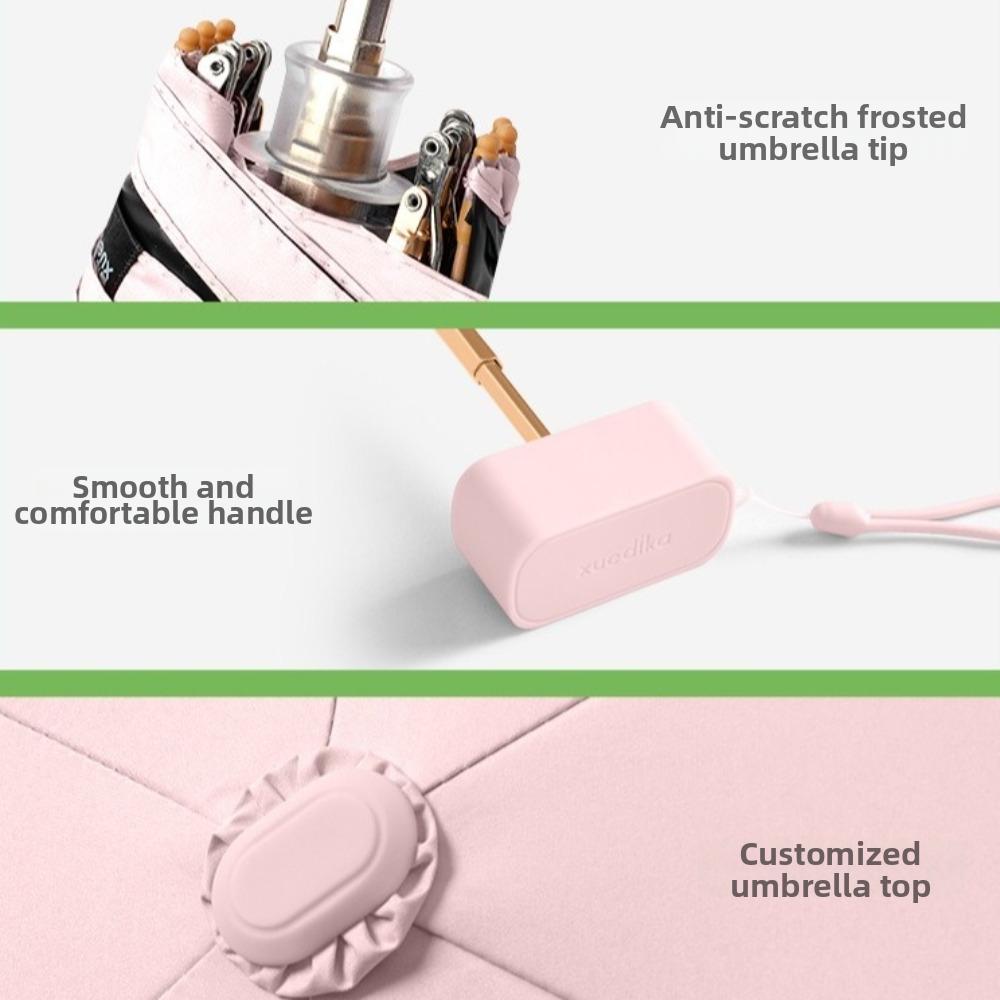 Ultraviolet Protection Pocket Rain Umbrella Folding Sun Shade Umbrella Sun Umbrella  Outdoor