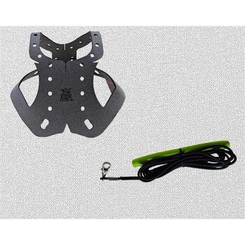 

Повідець для польоту папуги-голуба, пояс для дресирування домашніх птахів 3M rope сірий