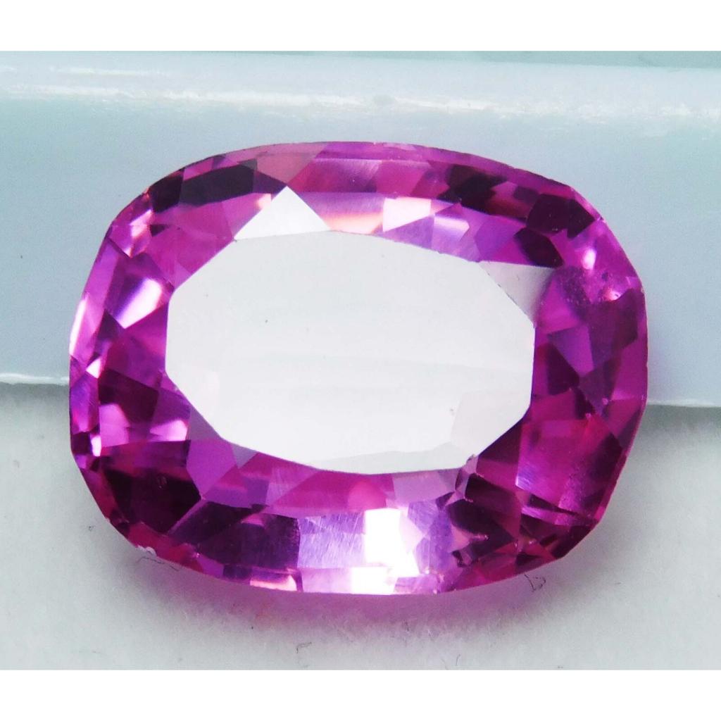 Natural Pink Sapphire Loose Gemstone 12.30 Ct Flawless Ceylon Oval Cut September Birthday Birthstone