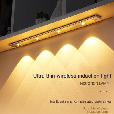 Motion Sensor Night Light LED Cabinet Lamp 3000K-6500K Dimmable Flicker Free Easy To Install Magnetic Closet Wardrobe Light