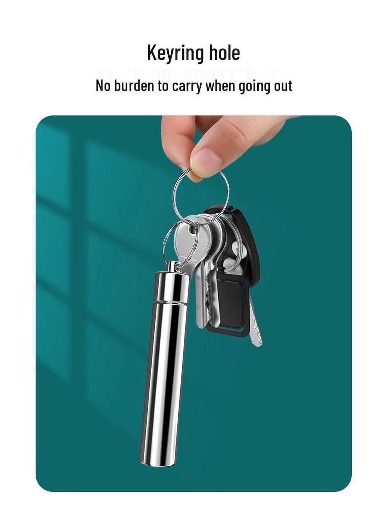 Portable 304 Stainless Steel Toothpick - Ultra Fine Metal Cleaning Tool