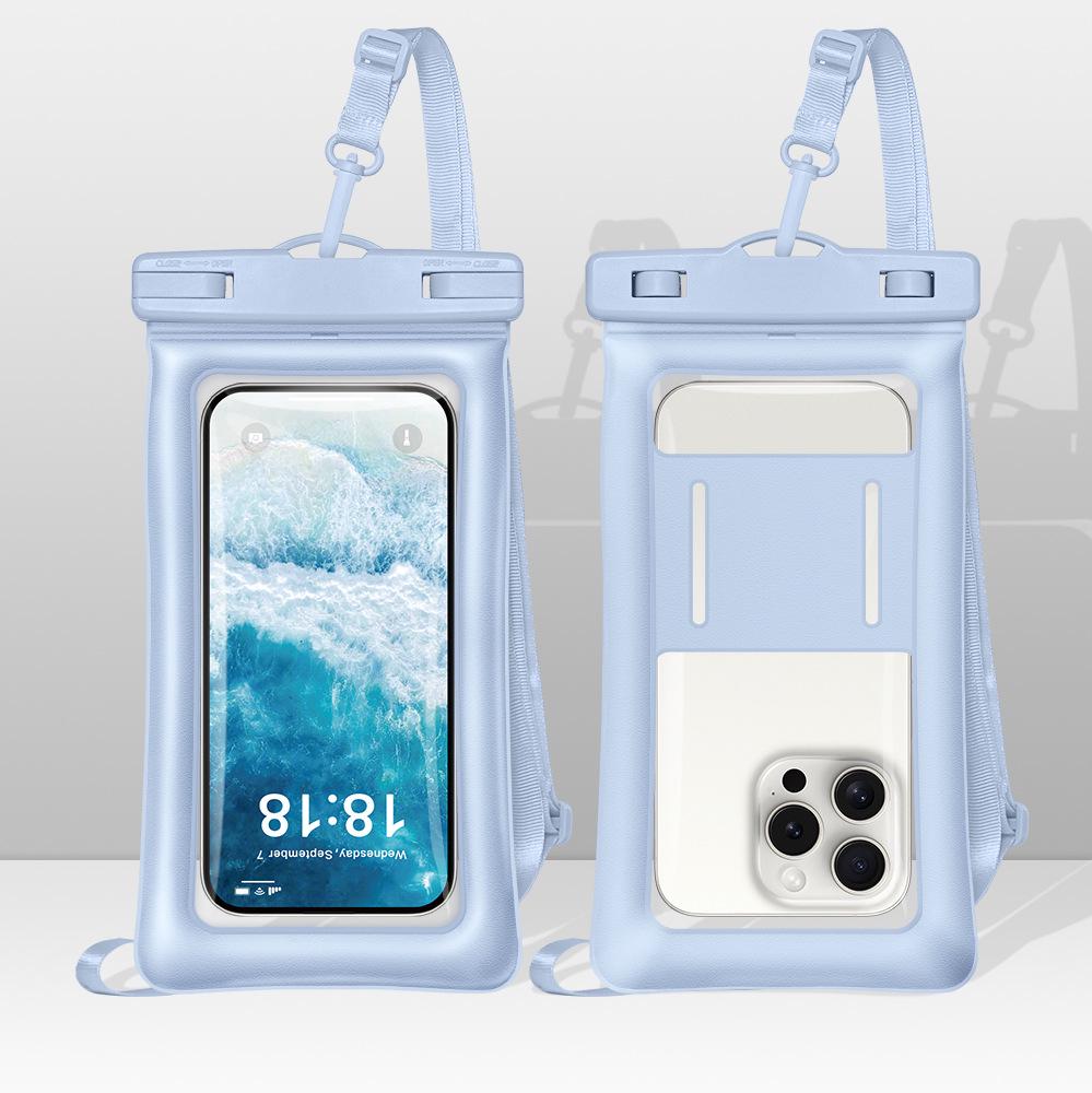 Inflatable Waterproof Floating Phone Case with Touchscreen Access, Eco-friendly, Extra Large Size