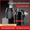 Selbstverriegelnder Metall-Ratsche-Bohrfutter-Adapter für Bohrmaschine/Bohrmaschine, 10/13mm