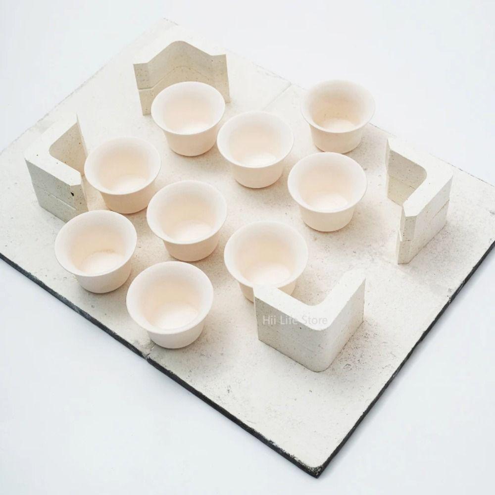 3/6/9cm Ceramic Kiln Tools L-shaped Pillar High Temperature Resistance Electric Kiln Shed Plate Kiln Furniture Pottery Making