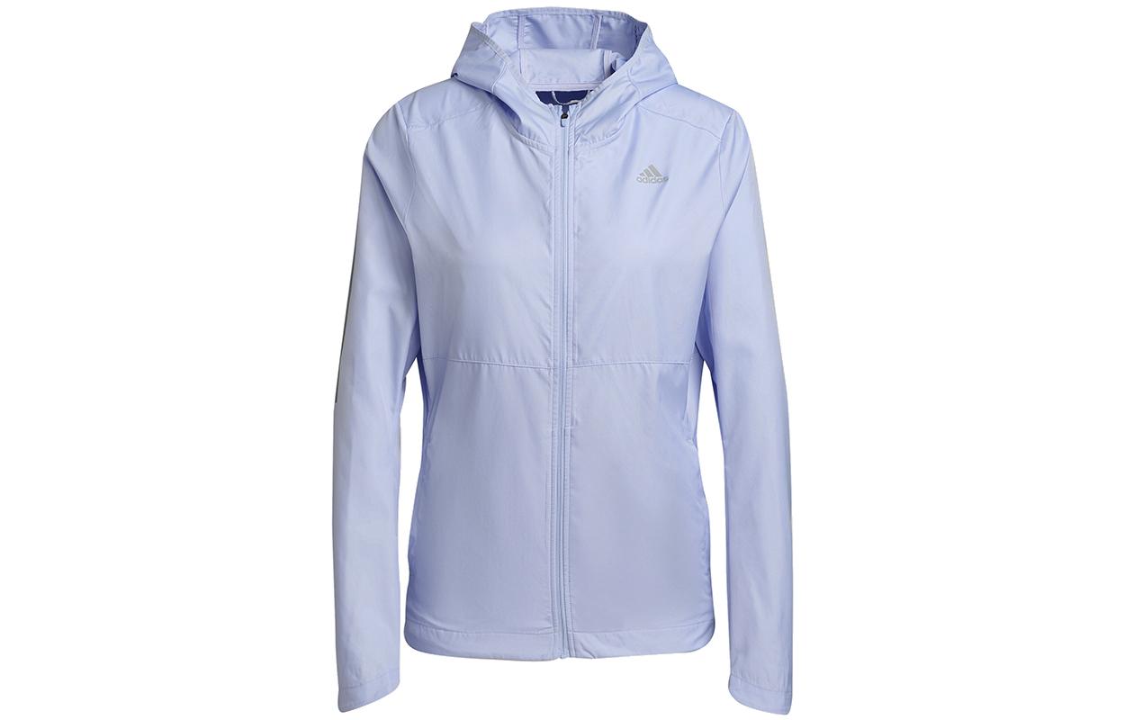 Adidas Jackets Women s Purple Hooded Moderate Other H31032 XS