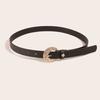 New Bee Diamond Belt for Women Sweet Belt Black Women Belt