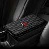 Car Armrest Mat Center Console Leather Protection Cushion For Mitsubishi Pajero Outlander XL Montero Lancer Triton L200 Galant