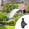 Fast Connects ABS Plastic Water Hose Adapter 6 Point Thread Integrated Flows Control Valves For Outdoor Watering