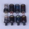 1 Pair Hifi Rhodium Plated Eu Schuko Plug Iec Female Connector For Hifi Power Cable Eu Plugs Speaker Power Cable Connector