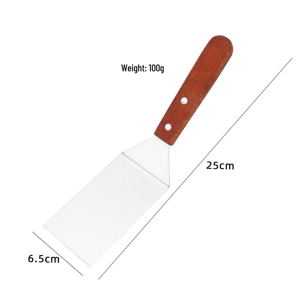 Stainless Steel Cooking Spatula for Pancakes, Pizza, Steak, and Fish