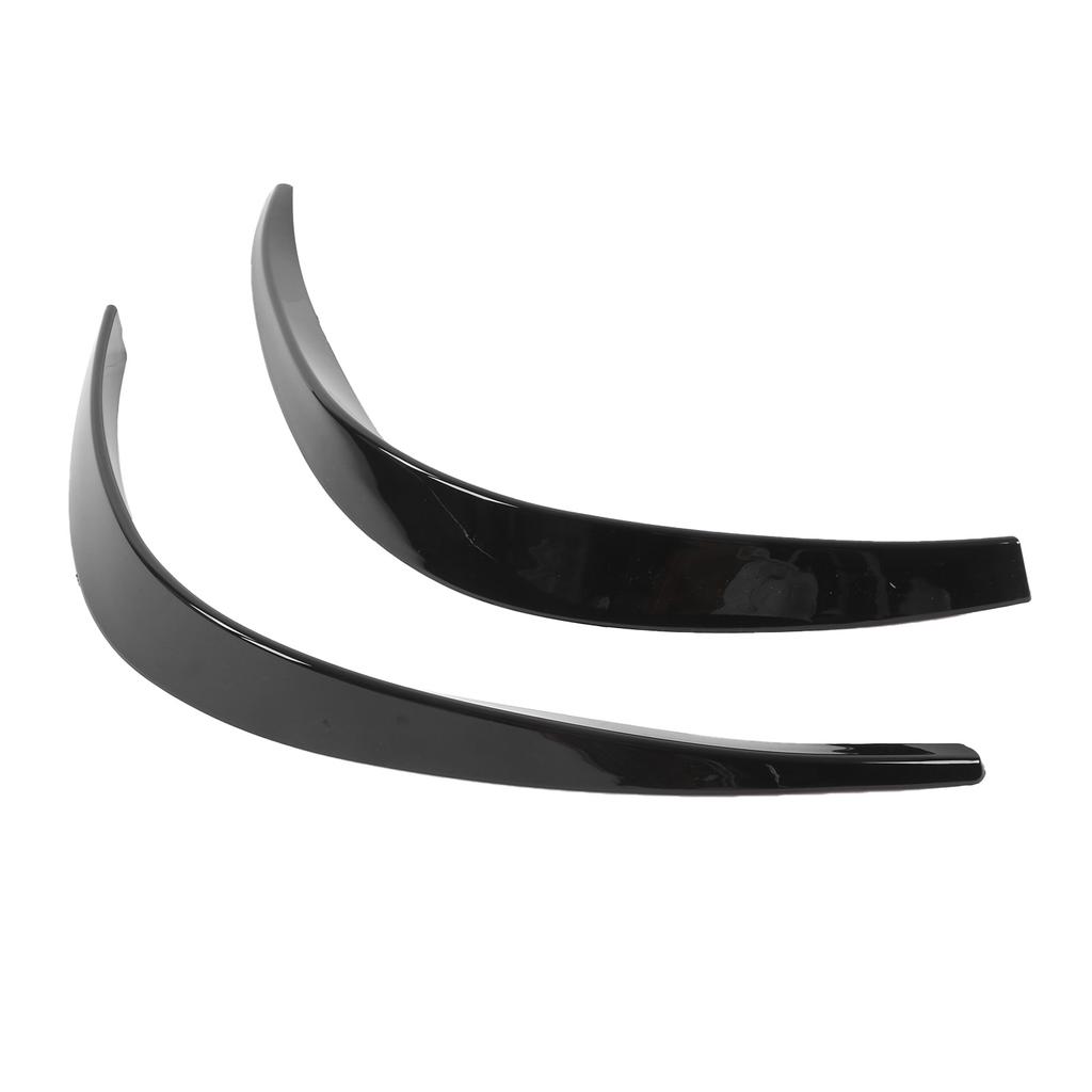 2pcs Front Bumper Canard Fin Replacement for Mercedes AClass W177 Hatchback Sedan AMG Line 2018+