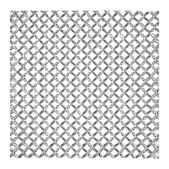 

Кольчуга термостойкая нержавеющая серебряного цвета универсальная кухонная чугунная цепь скруббер бытовые принадлежности серебряный