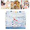 Small Wooden Storage Organizer Box Flip Open Type Vintage Jewelry Keepsake Case Home Decoration