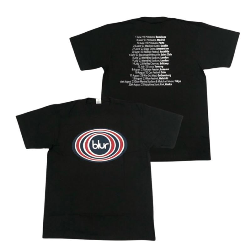 2026 BLUR Banda Blur Rock Británico Música Punk Algodón Holgado Punto Casual Americano Spray Camiseta de Manga Corta Mujer Hombre Camiseta