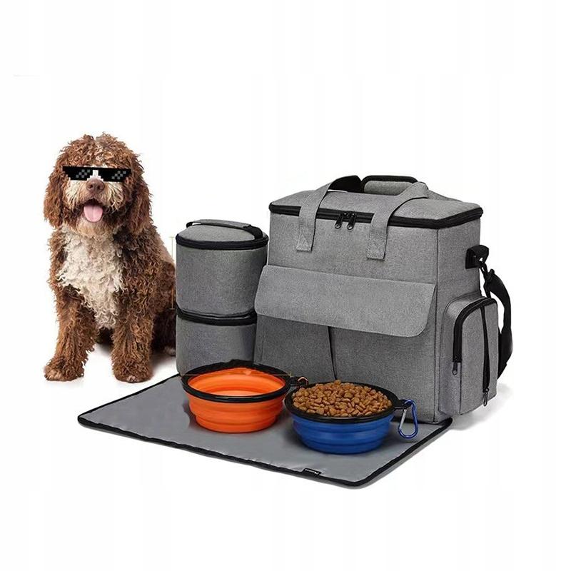 Travel Bag For Pets Organizer For Dogs And Cat For Trips Set Xxl