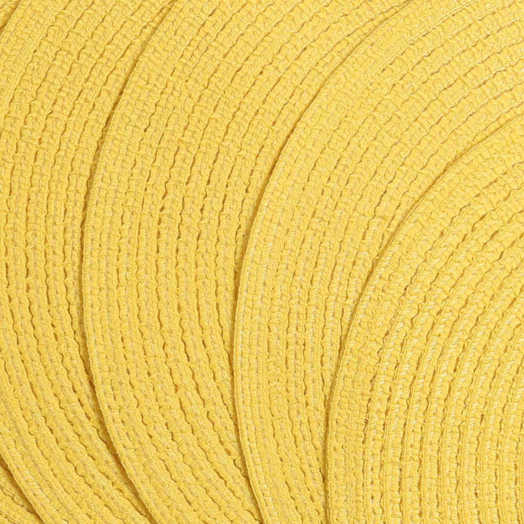 4-piece Cotton Woven Table Mat Woven Cup Mat Non- Table Mat Kitchen 15-inch Room Table Mat