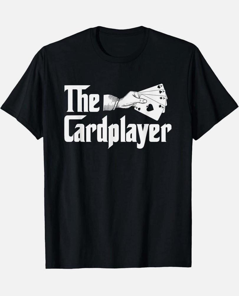 

The Cardplayer the Godfather Funny T shirt Poker Hand L