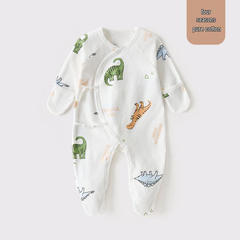 Butterfly Style Newborn Full Body Suit for Hands and Feet, Pure Cotton, Class A