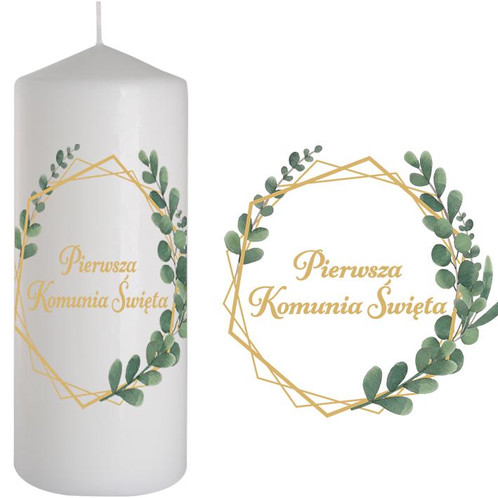 Communion Candle Candle for the Table Communion 20Cm