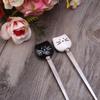 Tableware Cute Animals Stainless Steel Tea Spoons Stirring Tool Coffee Stirrer Cat Dessert Spoon