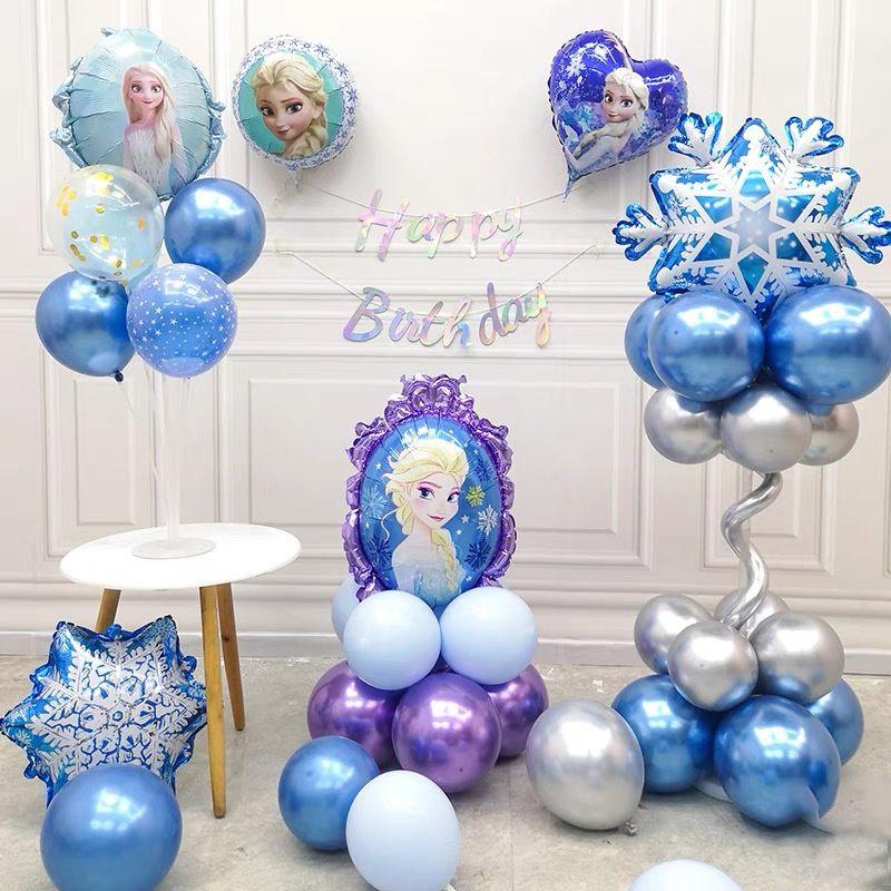 Frozen Prinses Elsa Anna Ballonnen Voor Verjaardagsfeest Decoratie