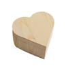 A disposizione: Scatola Regalo Esagonale in Legno di Pino e Bauletto Arcuato a Forma di Cuore Scatola Porta Gioielli