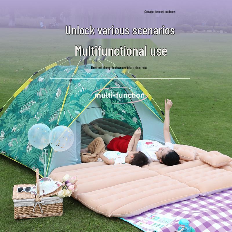 SUV Trunk Inflatable Mattress: 2-Meter Portable Folding Travel Bed