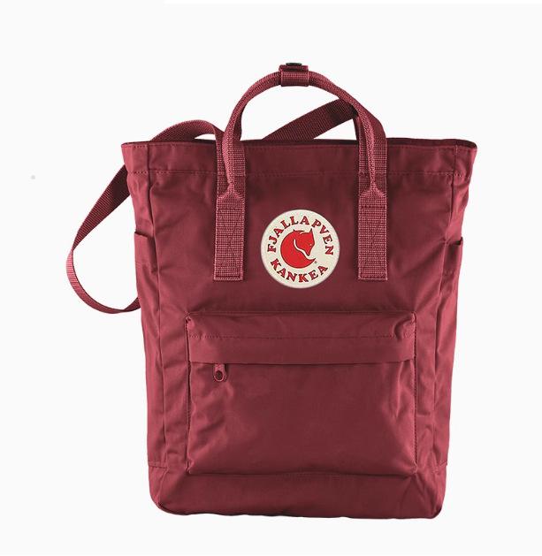 Outdoor Arctic Three-Way Backpack: Crossbody, Handbag & Bucket Bag with Fox Design