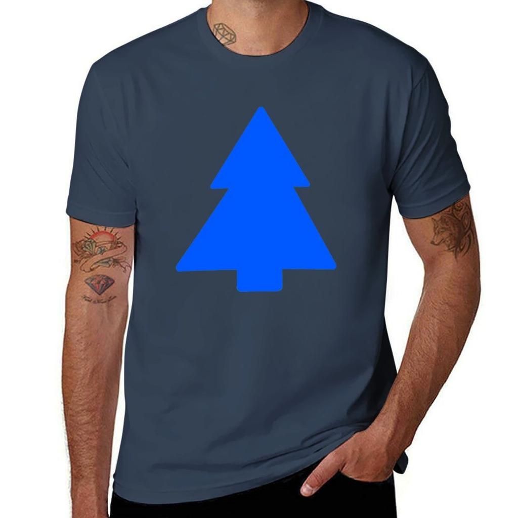 Dipper Pine Tree TShirt Big and Tall Gym TShirt