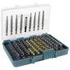 Makita p-81050 jeu d'embouts 99 pièces vis pozidriv, cruciforme phillips, 6 pans intérieurs (tx), 6 pans intérieurs
