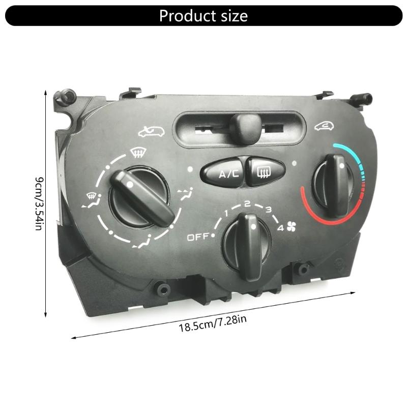 Auto Accessories for 206 9624675377 X666633H Air Condition Control Panel Plate Temperature Heater Switches Knob