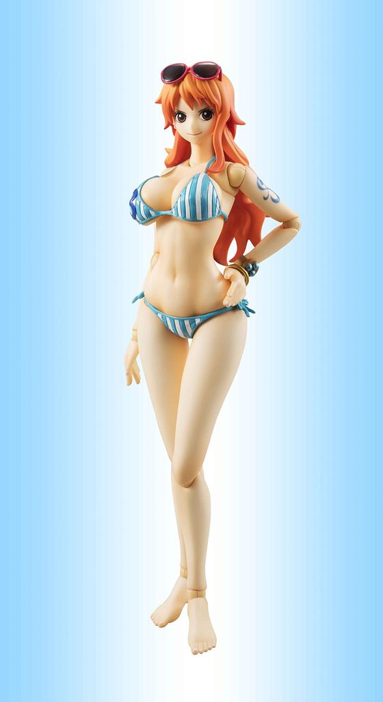 Variable Action Heroes ONE PIECE Nami 160mm PVC painted movable figure (Summer Vacation) Approx.