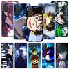 Japan Anime Blue Lock Phone Case For Xiaomi Redmi Note 13 14 15 Pro Plus 12S 12 14S 11S 11E 10 10S 11 11T 5G 4G Cover Coque Redm
