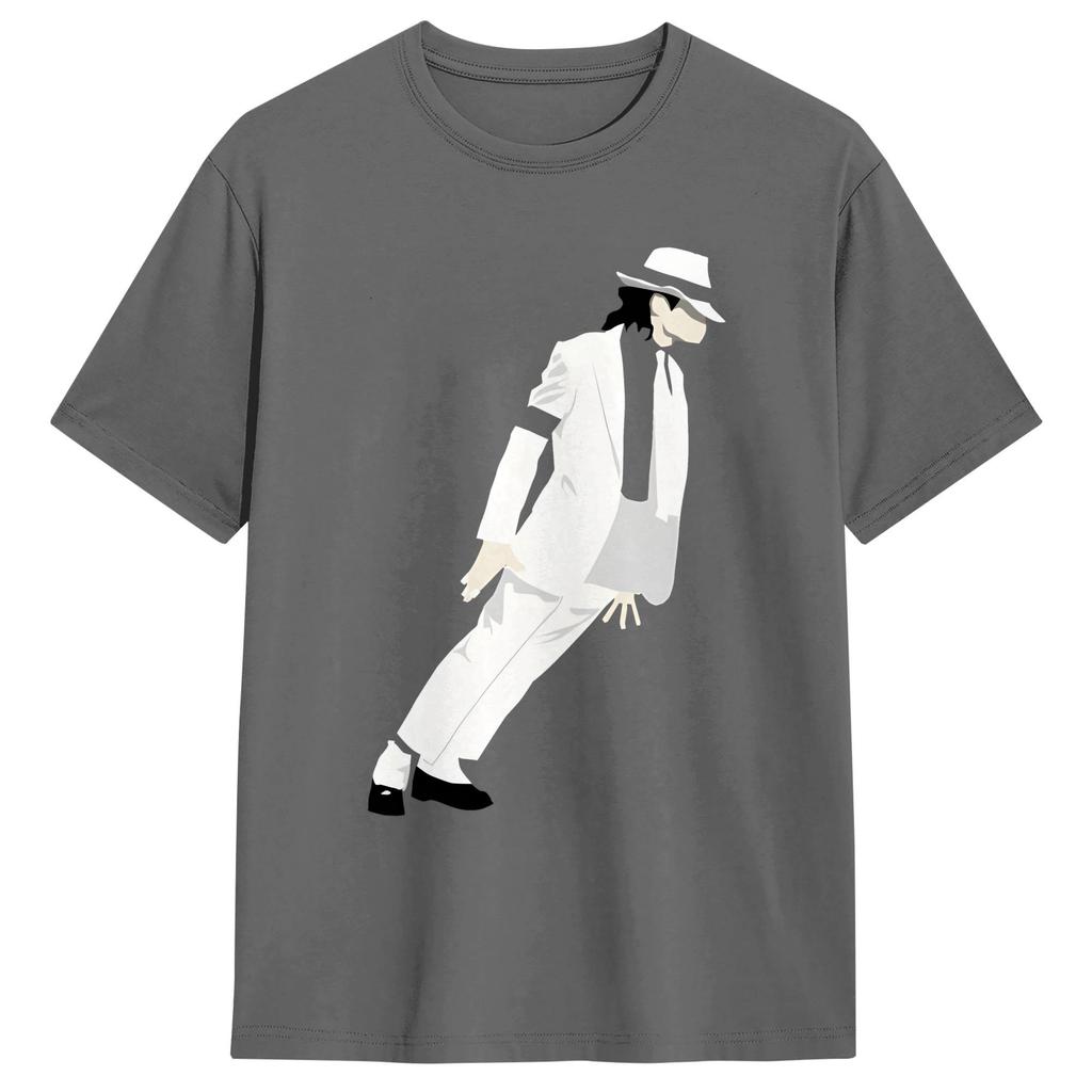 MMichael JJackson Smooth Criminal T-Shirt Unisex Y2K T-Shirts Sommer Atmungsaktiv Neuheit T-Shirt Dropshipping Übergroße Kleidung