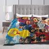 Sesames Streets Plush Blankets Kids  Flannel Throw Blanket For Couch Bed Warm Soft Custom Quality Bedspread Gift Idea