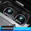 2Pcs Car Water Cup Pad Holders Non-slip Laser Logo Mat For BMW F12 F13 G11 G12 G08 E89 E86 F26 F16 F40 G30 F10 F20 F46 G14 G07