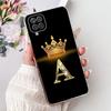 For Samsung Galaxy A12 Case M12 F12 New Crown Letters Cover Soft Silicone Phone Cases For Samsung A12 M 12 Galaxy M12 F12 Bumper