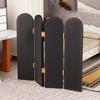 1:12 Scale Furniture Miniature Folding Screen Room Divider For Doll House With Hinged Panels And Simulation Design