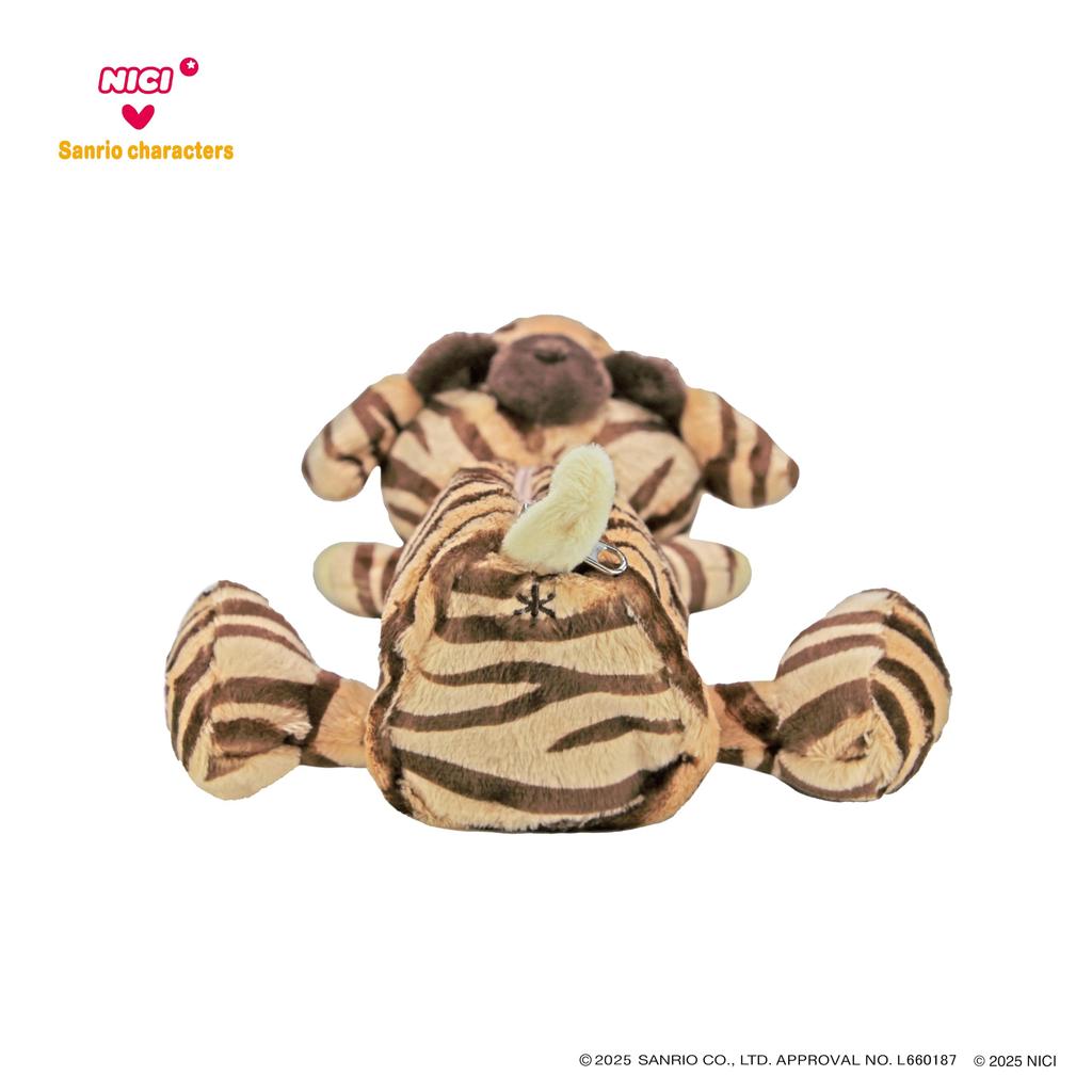 NICI x Sanrio Characters Figure Pouch Pompompurin x Tiger