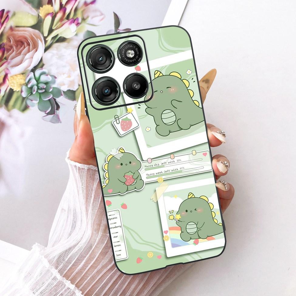 Per Moto G57 Power 5G Custodia Cover Moda Farfalla Gatto Carino Fresco Dipinto Morbido Funda Per Motorola Moto G57 Power 5G Cover del Telefono