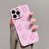 Luxus Clmj Swag Rosa Liebesherz Glänzende Folie Harte PC-Handyhülle für Google Pixel 7 7a 8 8a 9 9a Pro XL 5G