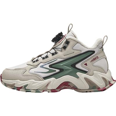 Kids Panstone Trendy Fashion Thickened Warm Wear-Resistant Non-Slip Low-Top Casual Shoes Kids Casual Shoes Gray Green A12446933-1