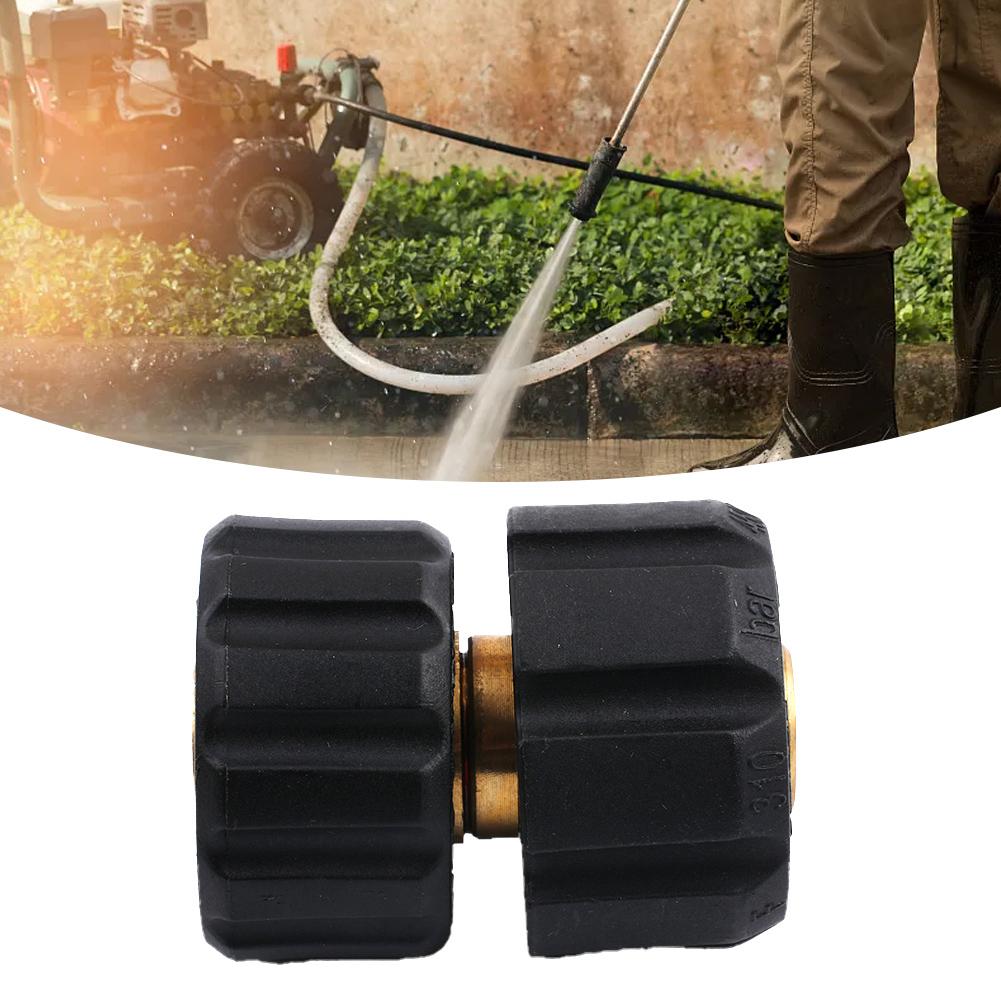 Anschlussadapter Handgewinde M22 IG auf M22 IG Verschraubung für Karcher, Geeignet für Karcher K HD HDS, Kranzle Hochdruckreiniger